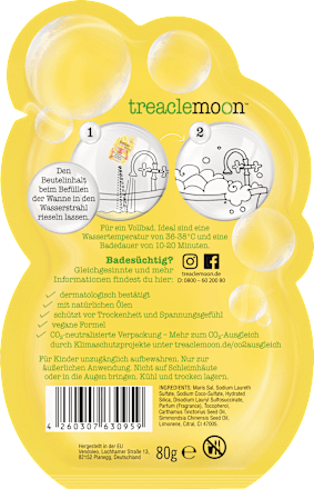 Badeschaum lemon pleasure treaclemoon