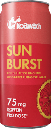 Erfrischungsgetränk, Koffein Drink Sun Burst Grapefruit koawach