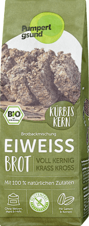 Brotbackmischung Eiweissbrot Voll kernig krass kross pumperlgsund
