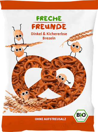 BIO špaldové preclíky s cizrnou Freche Freunde