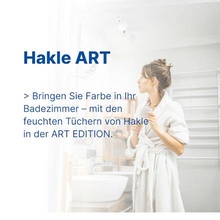 Feuchtes Toilettenpapier Sonderedition Hakle