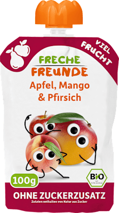 Quetschie Apfel, Mango & Pfirsich ab 1 Jahr Freche Freunde