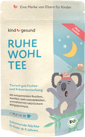 Kindertee Ruhewohl  kind gesund