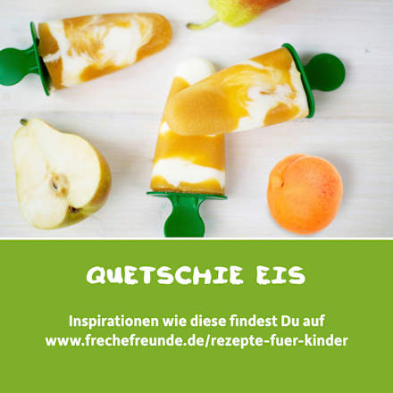 Quetschie Apfel, Banane, Ananas & Kokosnuss ab 6 Monaten Freche Freunde