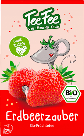 Kindertee Erdbeerzauber (20 Beutel) Teefee