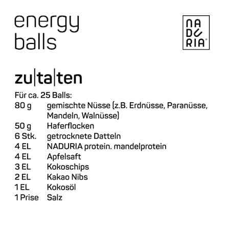 Proteinpulver Mandelprotein, ungesüßt Naduria