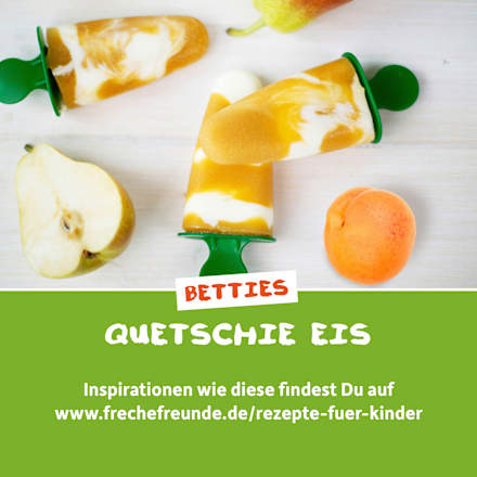 Quetschie Apfel, Banane, Ananas & Kokosnuss ab 6 Monaten Freche Freunde