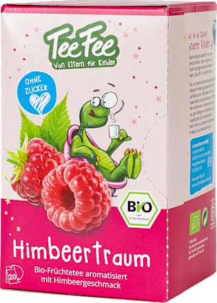 Kindertee Himbeertraum (20 Beutel), ab 1 Jahr  Teefee
