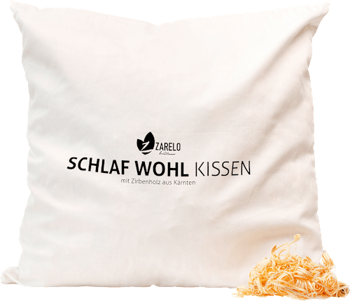 Zirben Schlaf Wohl Kissen groß ZARELO