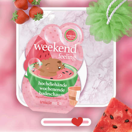 Schaumbad weekend feeling treaclemoon