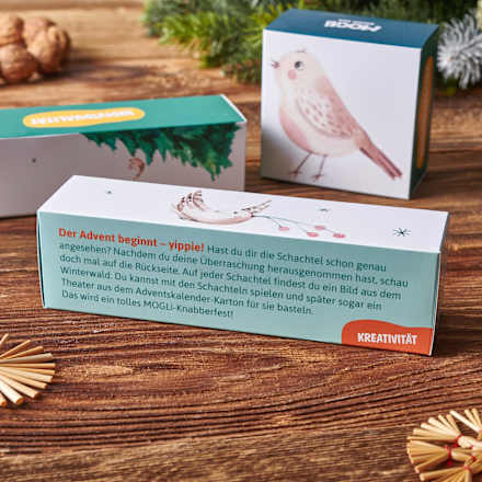 Adventskalender Knabberfest im Winterwald 2022 MOGLi