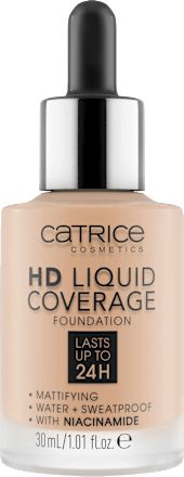 Podkład HD Liquid Coverage Foundation 030 Sand Beige CATRICE