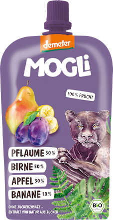 Quetschbeutel Pflaume ab 3 Jahren MOGLi