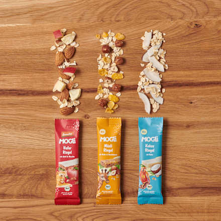 Müsliriegel Hafer & Haselnüsse MOGLi