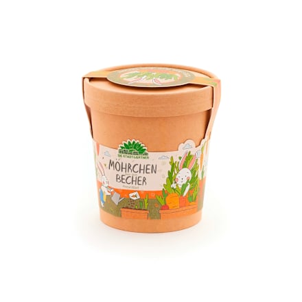 Anzuchtset "Möhrchen aus dem Becher" Die Stadtgärtner