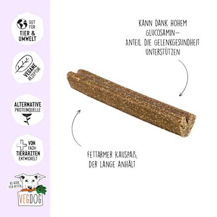 Kausnack Hund mit Liebstöckel & Glucosamin, Mobilities VEGDOG