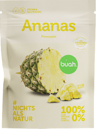 Trockenfrüchte Ananas buah