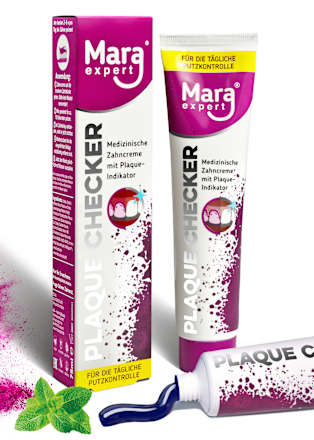Zahnpasta Plaque Checker Mara