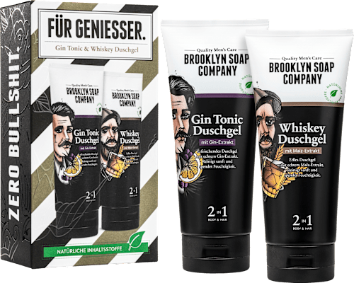 Geschenkset Duschgel & Seife 2tlg  Brooklyn Soap Company