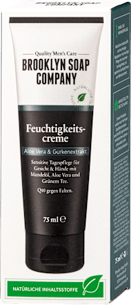 Feuchtigkeitscreme Aleo Vera & Gurkenextrakt Brooklyn Soap Company