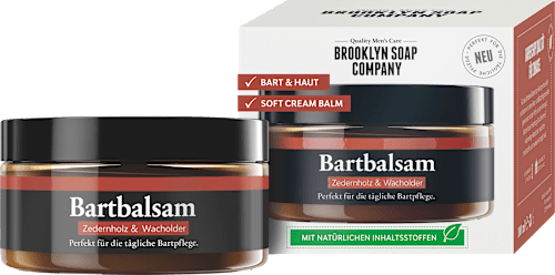 Bartbalsam Zedernholz & Wacholder Brooklyn Soap Company