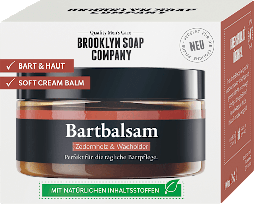Bartbalsam Zedernholz & Wacholder Brooklyn Soap Company