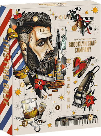 Adventskalender 2023, Quality Men´s Care Brooklyn Soap Company