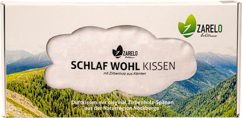 Zirben Schlaf Wohl Kissen mittel ZARELO