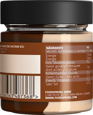 Brotaufstrich, Protein Cream Duo Hazelnut & Whey Duo foodspring
