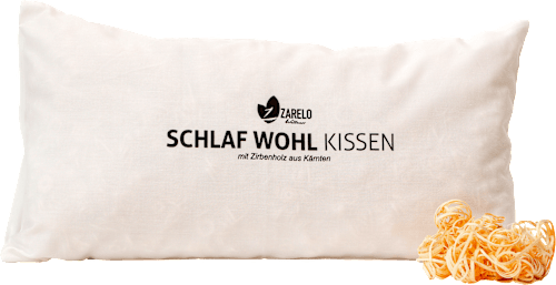 Zirben Schlaf Wohl Kissen mittel ZARELO