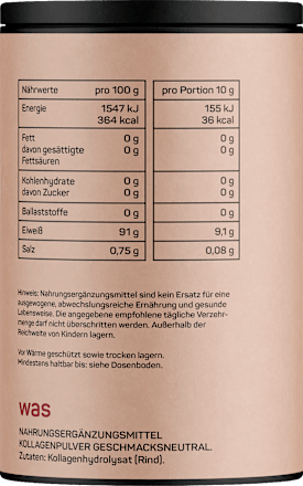 Kollagen Pulver Premium Hydrolysat Naduria