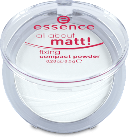 All about matt! fixing pudră compactă essence