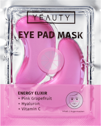 Patch occhi in idrogel Energy Elixir con pomelo rosa YEAUTY