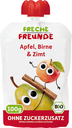 Quetschie Apfel, Birne & Zimt ab 1 Jahr Freche Freunde