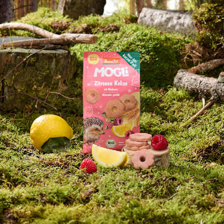 Kinderkekse Zitrone mit Himbeere ab 3 Jahren MOGLi