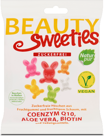 Glutén-és cukormentes gumicukor Beauty Sweeties