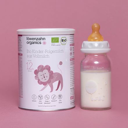 Folgemilch auf Vollmilchbasis, ab dem 12. Monat Löwenzahn Organics