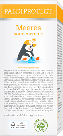 Sonnencreme Meer LSF 50+ PAEDIPROTECT