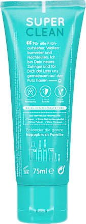 Zahnpasta Super Clean happybrush