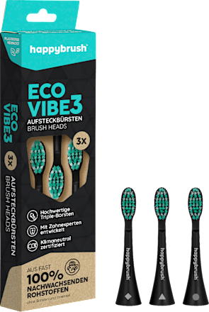 Aufsteckbürsten Super Clean Eco happybrush