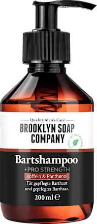 Bartshampoo +Pro Strength, Koffein & Panthenol Brooklyn Soap Company