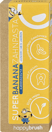 Junior Zahnpasta Super Banana Minions happybrush