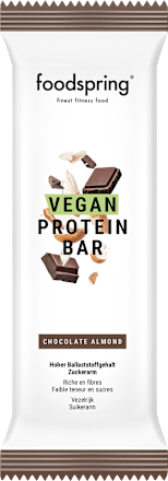 Proteinriegel Chocolate Almond, vegan foodspring