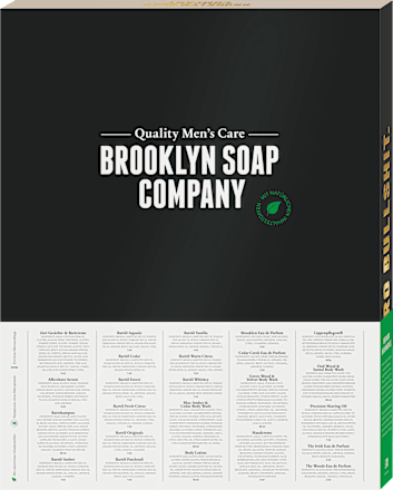 Adventskalender 2024, Bartventskalender Brooklyn Soap Company
