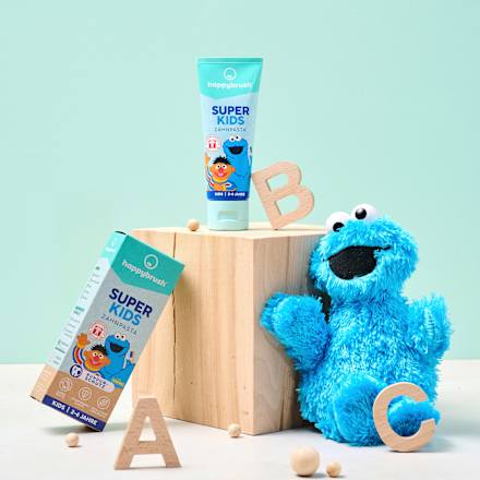 Zahnpasta Kinder Super Sesamstraße happybrush