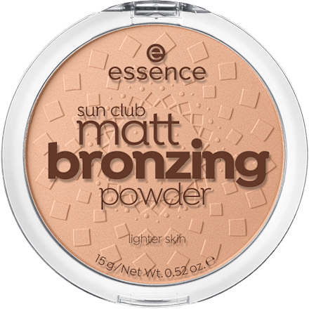 sun club matt bronzing puder – 01 Natural essence