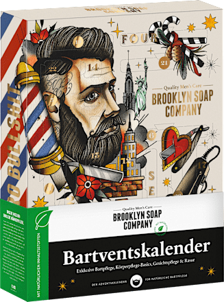 Adventskalender 2023, Quality Men´s Care Brooklyn Soap Company