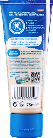 Zahnpasta Kinder Erste Zähne,0-6 Jahren, fluoridfrei  dentural