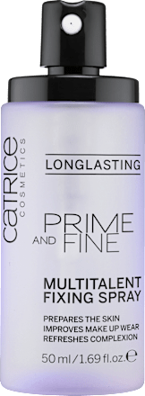Prime and Fine Multitalent spray pentru fixarea machiajului CATRICE