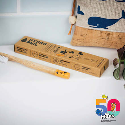 Zahnbürste Kinder Bambus Die Sendung mit der Maus weich Hydrophil